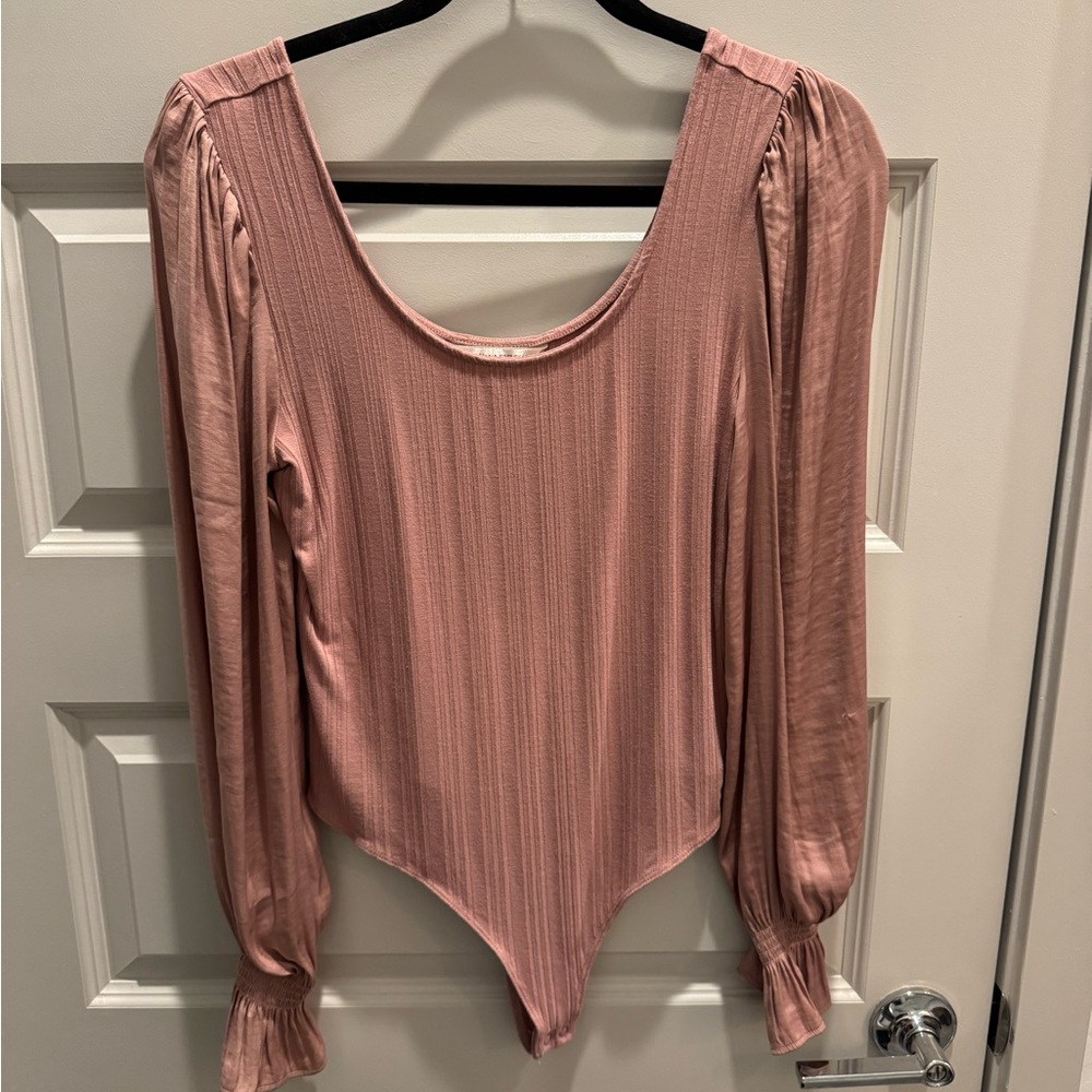 Banana Republic Dusty Pink Bodysuit